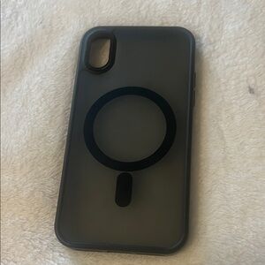 Black MagSafe-Compatible Phone Case